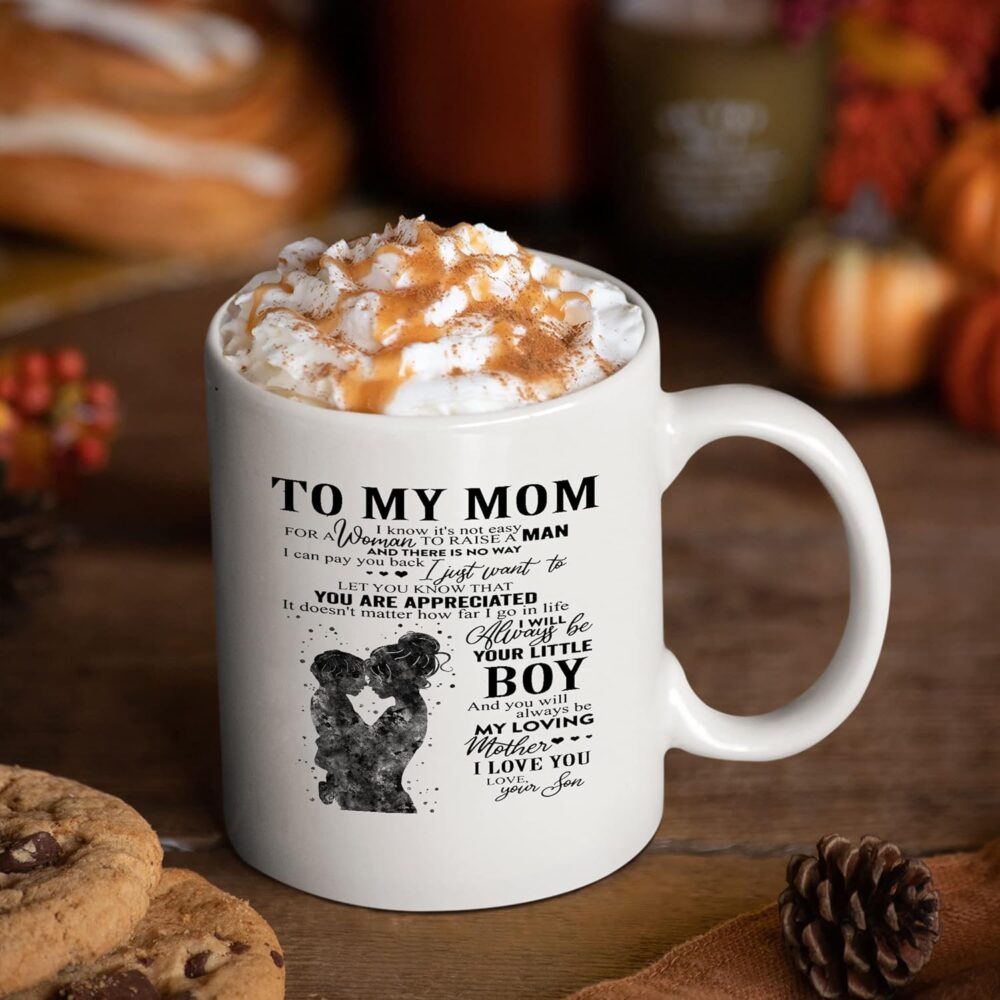 Best Mom Ever Coffee Mug, Mother Gifts To My Wonderful Mom, Son to Mom