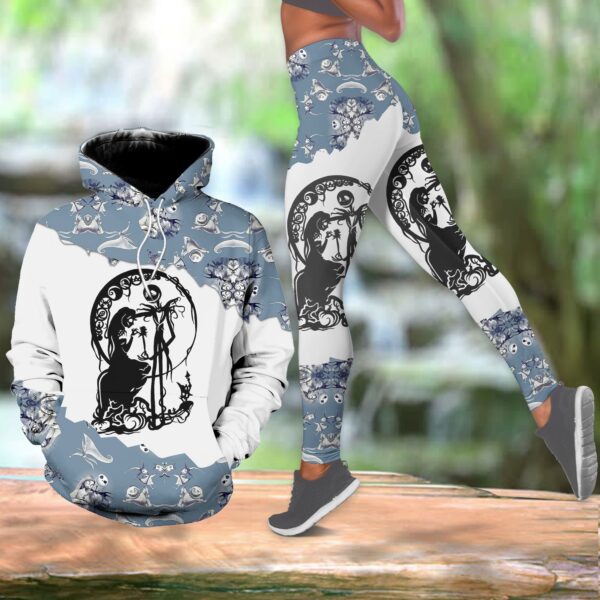 3D Jack Skellington Nightmare Before Christmas Combo Hoodie And Legging Custom Apparel HLS103