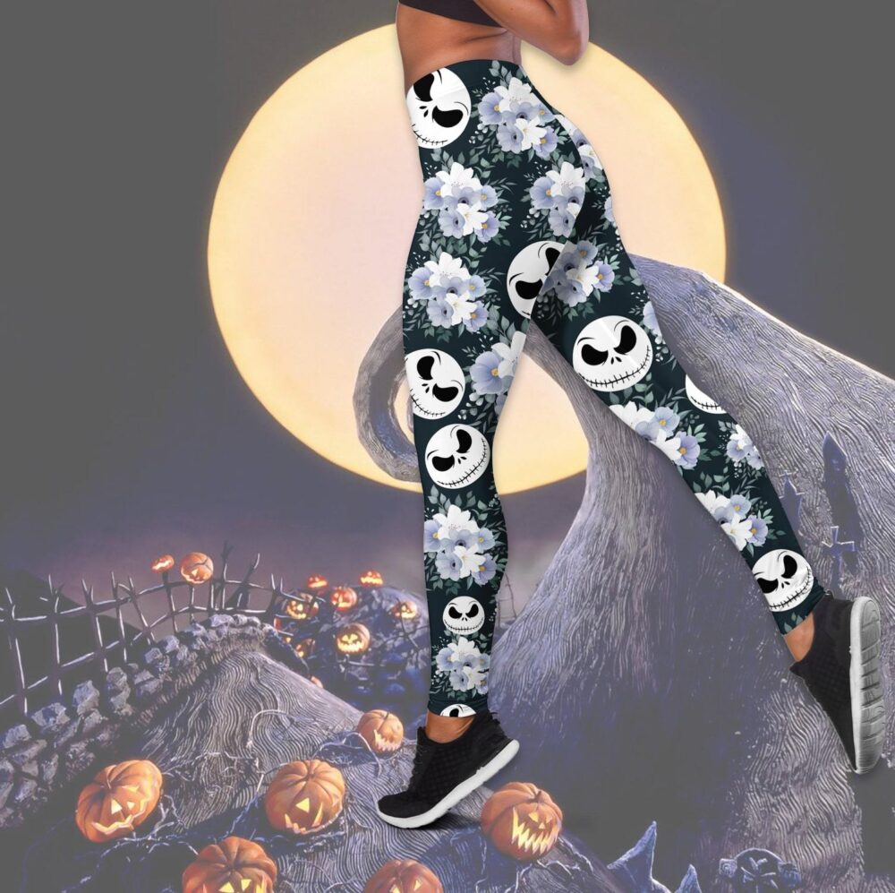 3D Jack Skellington Nightmare Before Christmas Combo Hoodie And Legging Custom Apparel HLS105