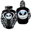 3d jack skellington nightmare before christmas combo hoodie and legging custom apparel hls109 iph4i