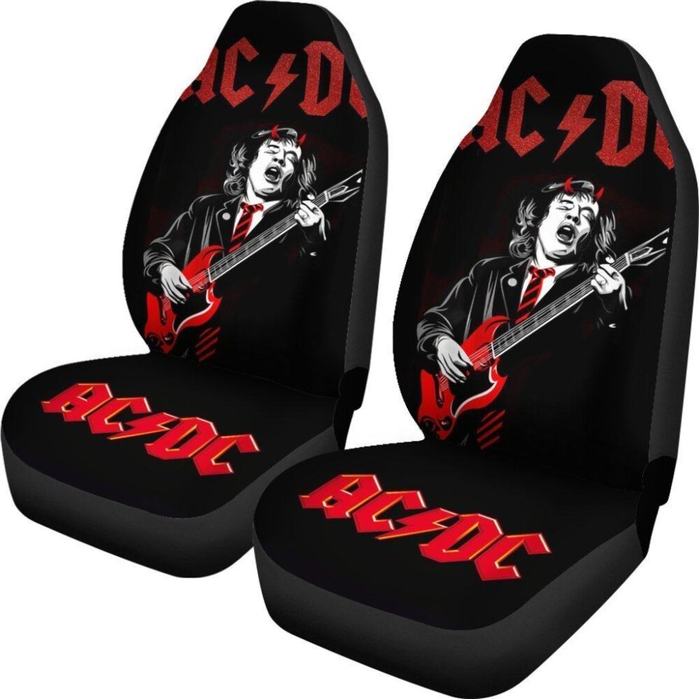 AC/DC Rock Music Band Celebrity Car Seat Covers