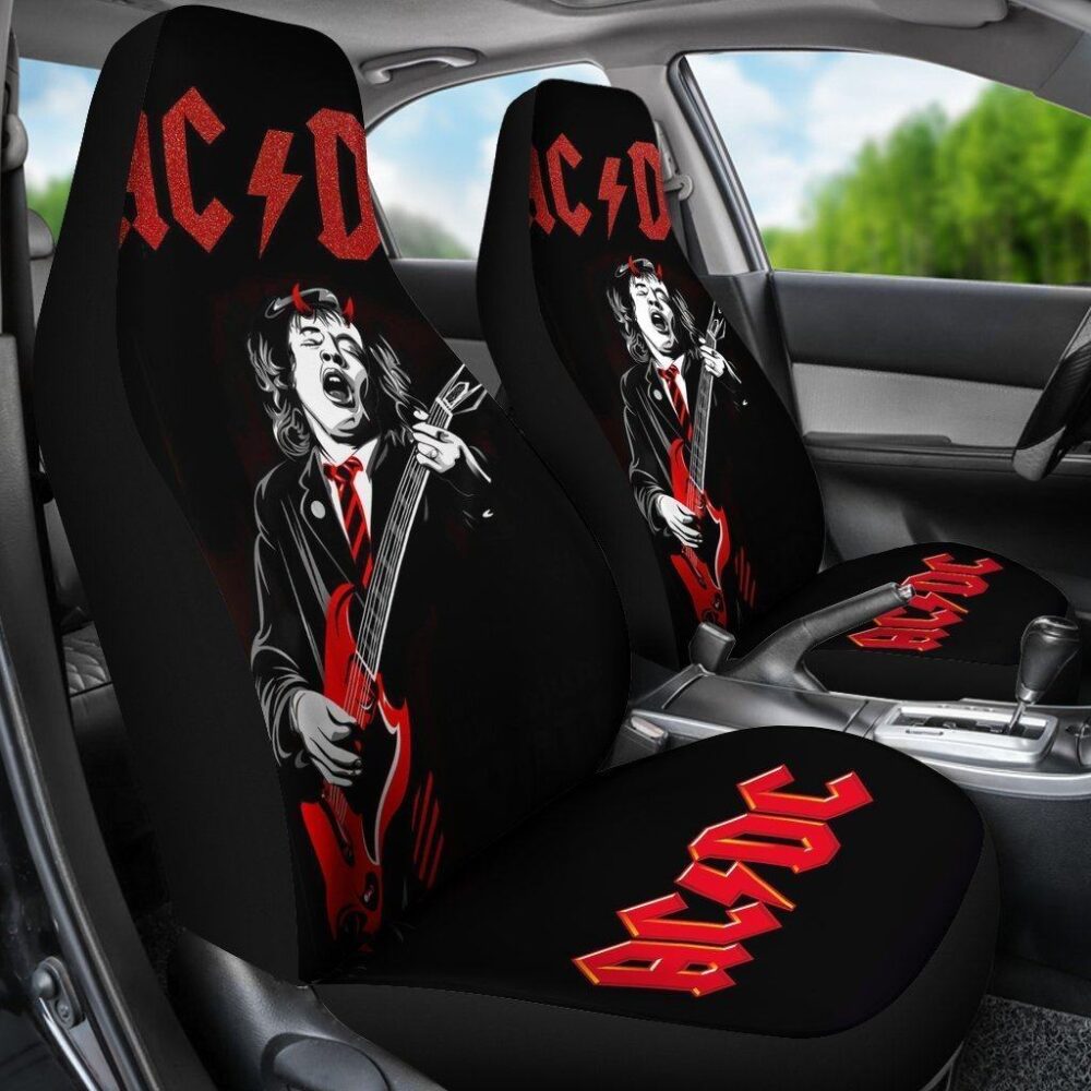 AC/DC Rock Music Band Celebrity Car Seat Covers