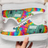adventure time bmo sneakers custom tie dye style ccuhr
