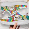 adventure time cake sneakers custom tie dye style c8bmm