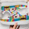 adventure time finn x jake sneakers custom tie dye style hdc7s