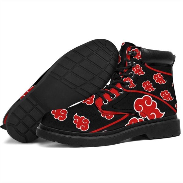akatsuki naruto all season boots anime shoes vegan leather custom boot shoes tb114 sr62a