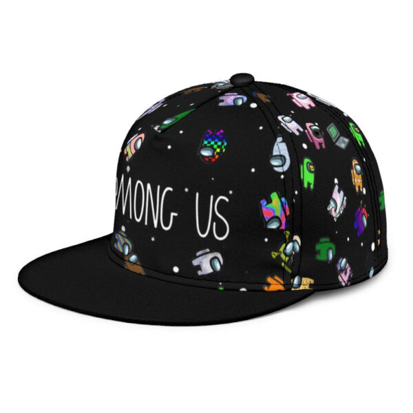 among us snapback hat funny gift idea ataj4