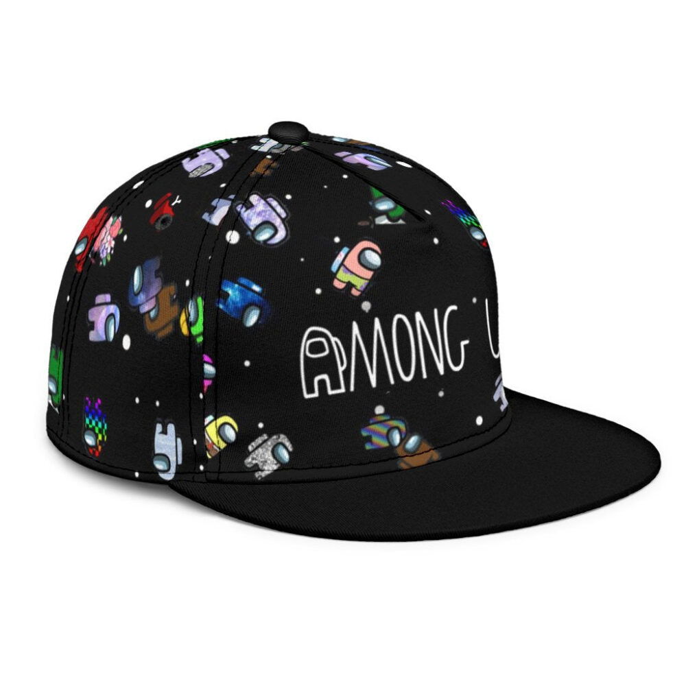 Among Us Snapback Hat Funny Gift Idea