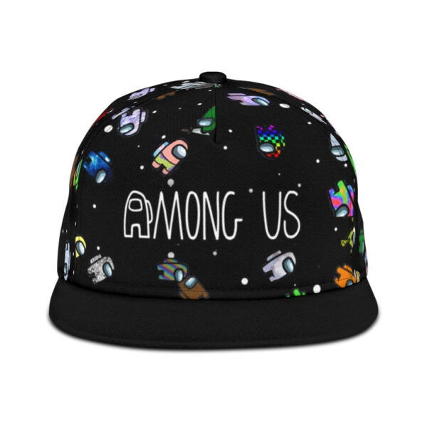 Among Us Snapback Hat Funny Gift Idea