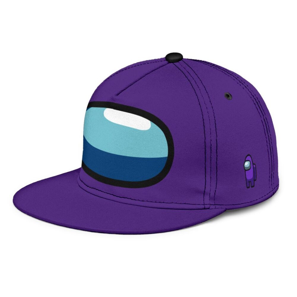 Among Us Snapback Purple Astronauts Funny Gift Idea