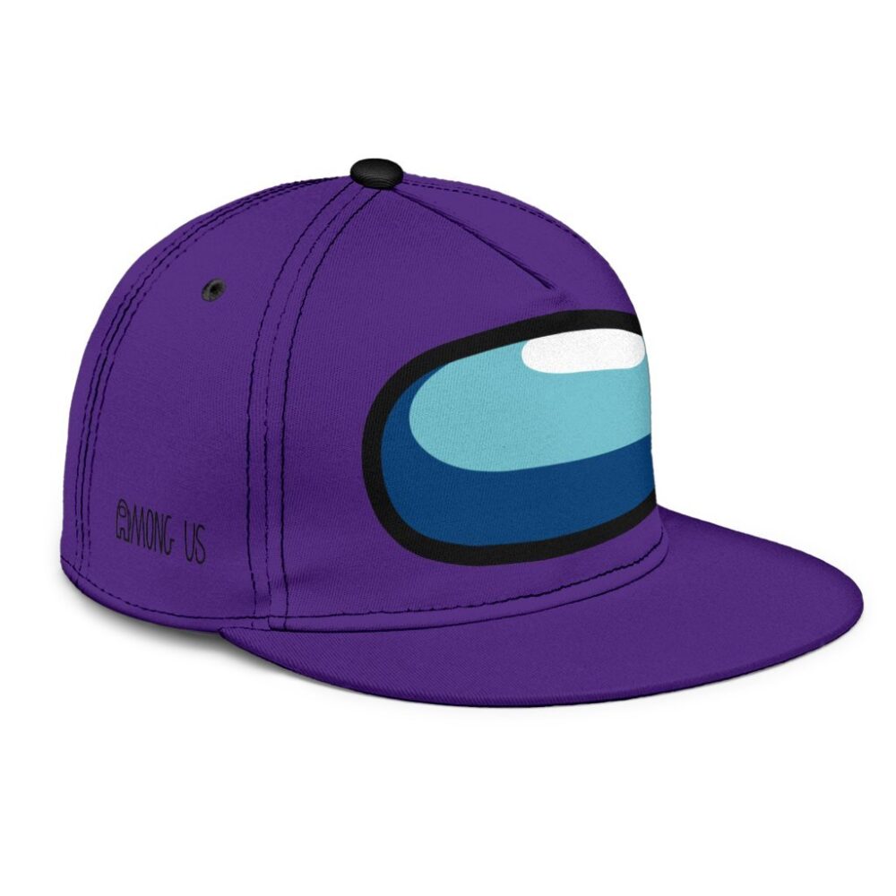 Among Us Snapback Purple Astronauts Funny Gift Idea