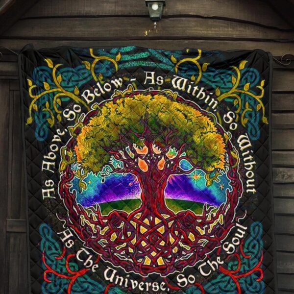 as above so below tree of life quilt blanket gift idea phdtr