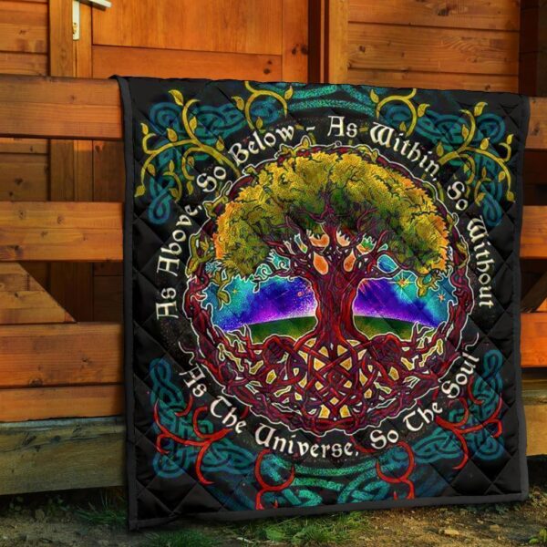 as above so below tree of life quilt blanket gift idea wl7xg