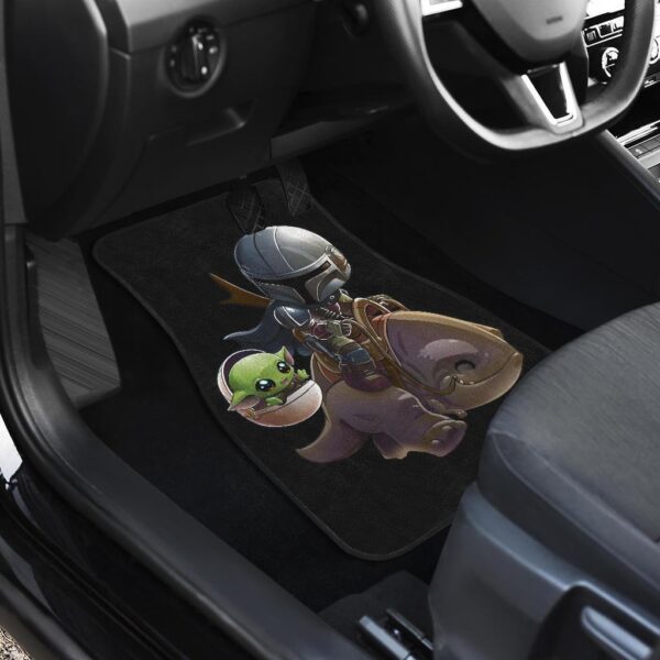 baby yoda and mando car floor mats the mandalorian swcfm19 z3rtu