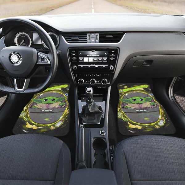 baby yoda art car floor mats the mandalorian dn movies swcfm02 mxpxb