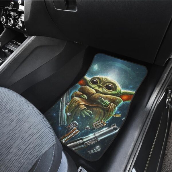 baby yoda art the mandalorian car floor mats dn movies swcfm05 00kwk