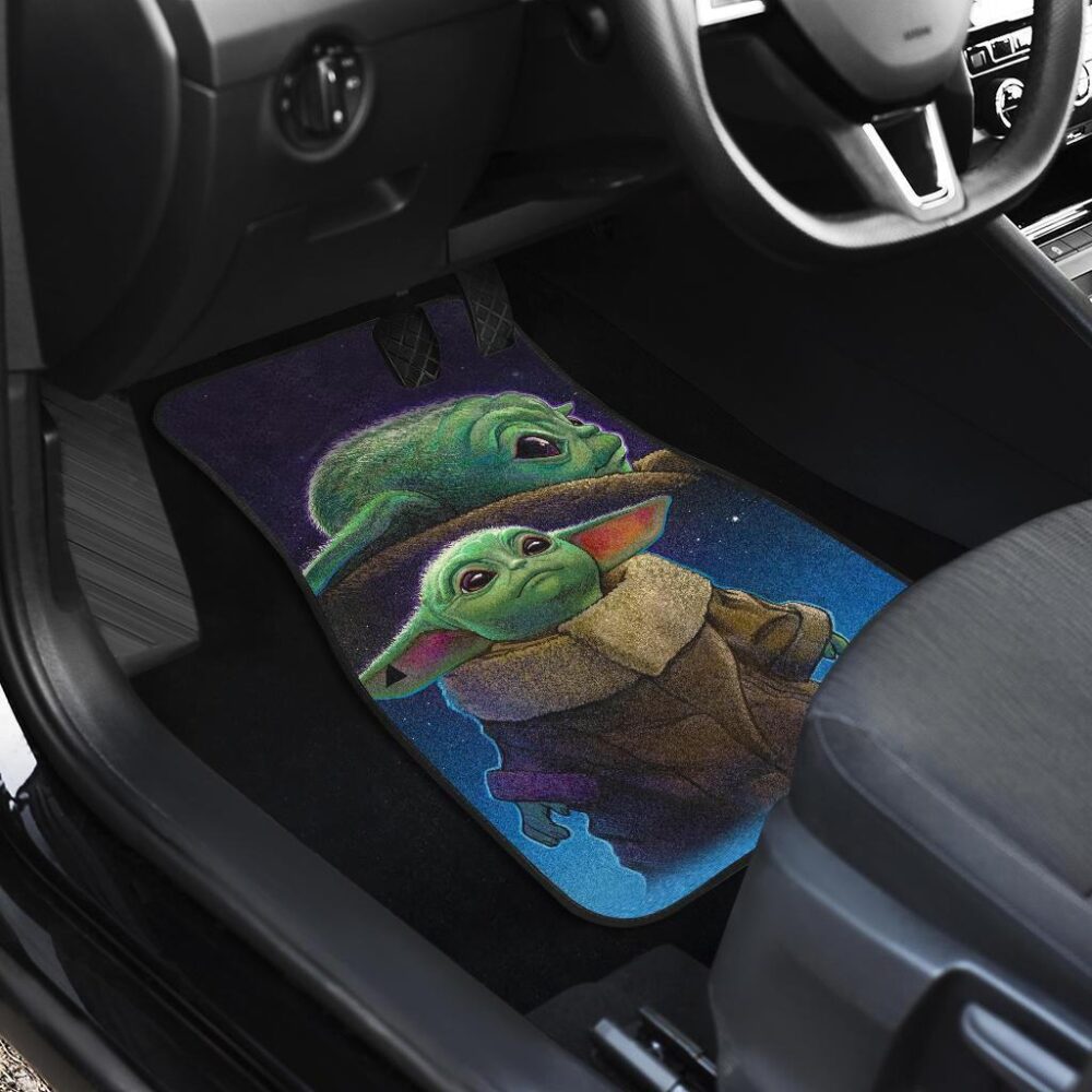 Baby Yoda Car Floor Mats The Mandalorian DN Movies SWCFM13