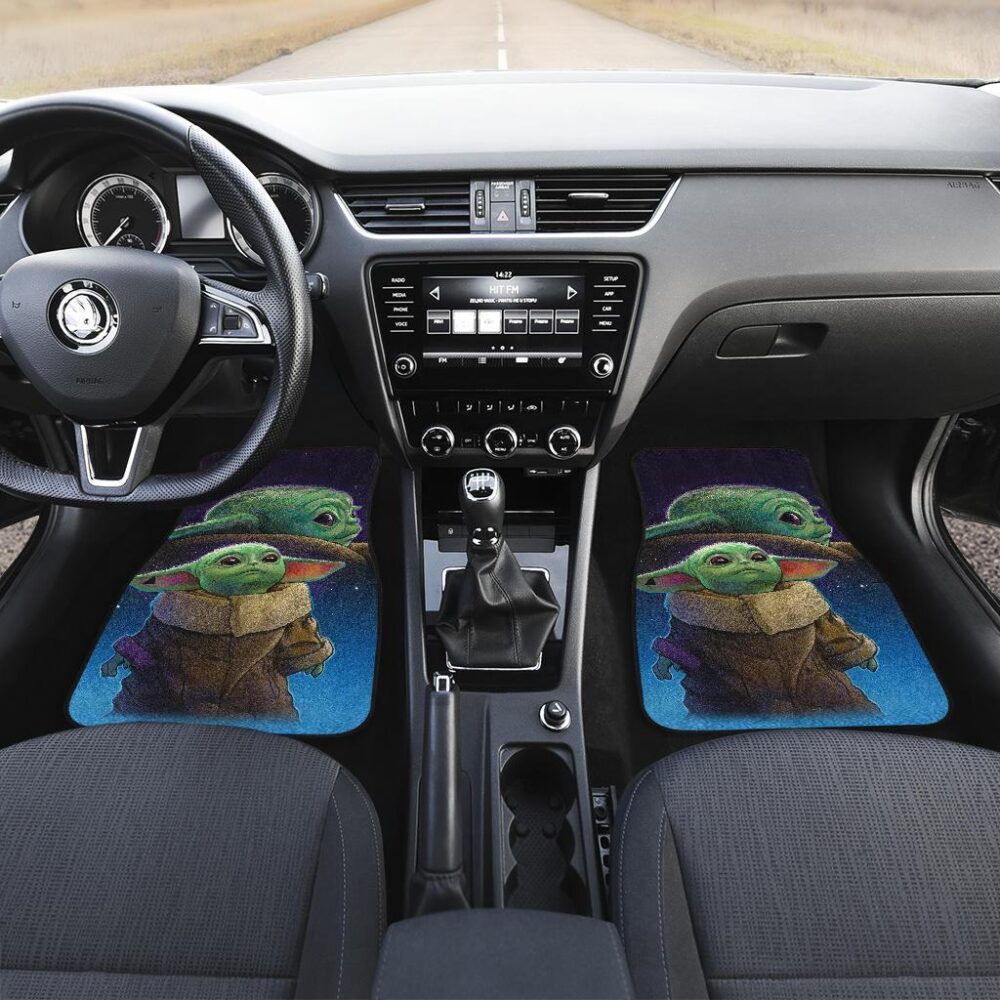 Baby Yoda Car Floor Mats The Mandalorian DN Movies SWCFM13