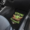 baby yoda cute the mandalorian car floor mats movies swcfm10 oaul5