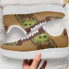 baby yoda star wars custom sneakers qjfqk