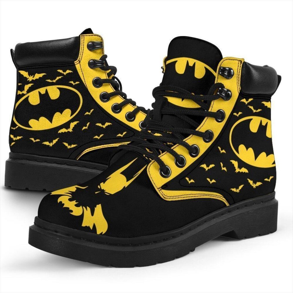 Bat All Season Boots | Casual Shoes | Vegan Leather Custom Boot Shoes TB109