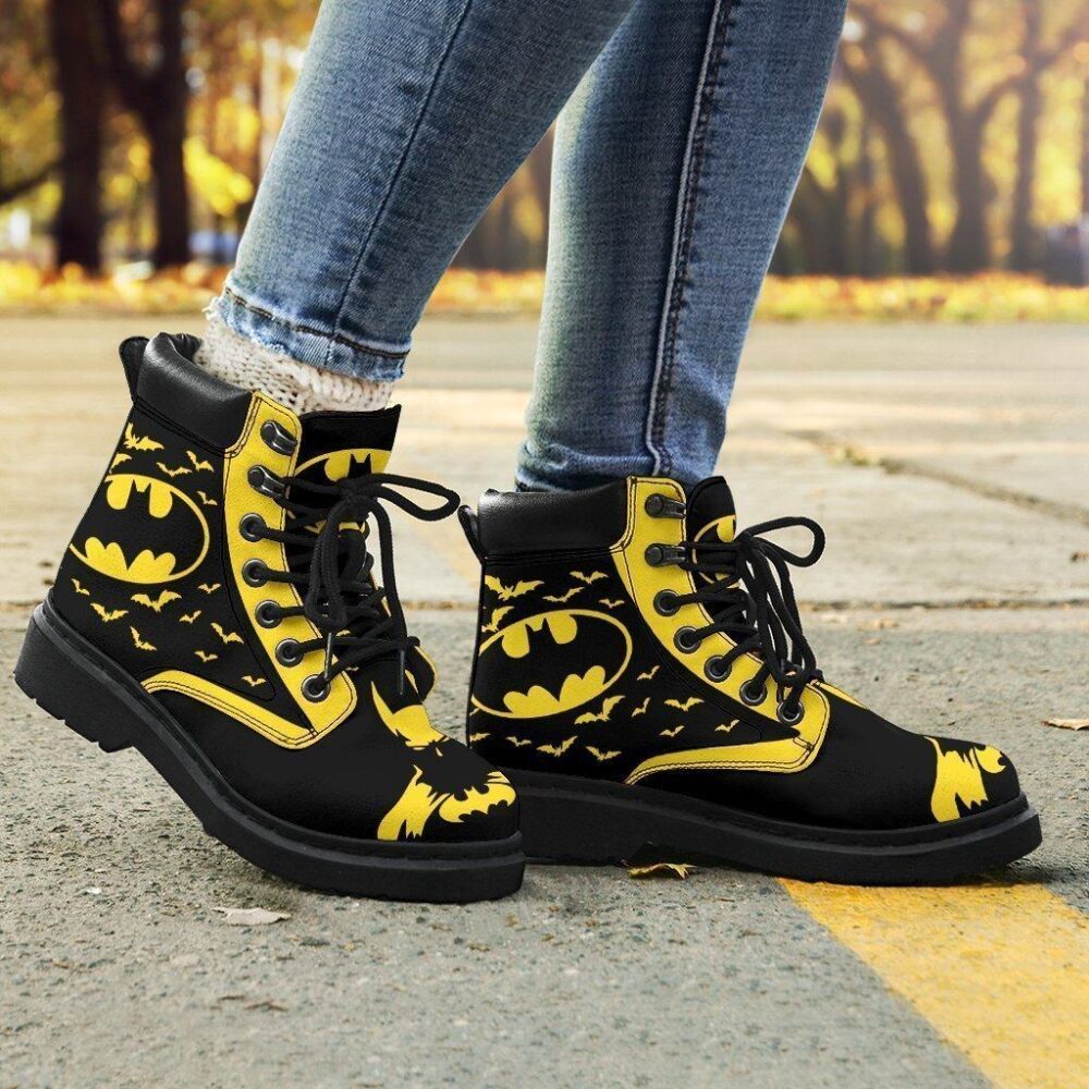 Bat All Season Boots | Casual Shoes | Vegan Leather Custom Boot Shoes TB109