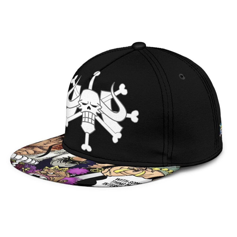 Beast Pirates Snapback Hat One Piece Anime Fan Gift