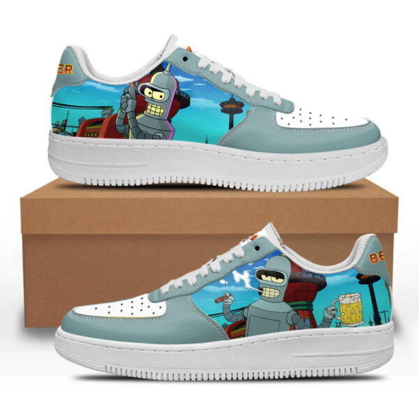 Bender Futurama Custom Sneakers Bender Futurama Custom Sneakers