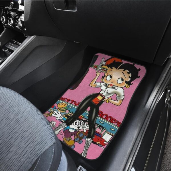 betty boop car floor mats betty boop bartender cartoon car floor mats vv82u