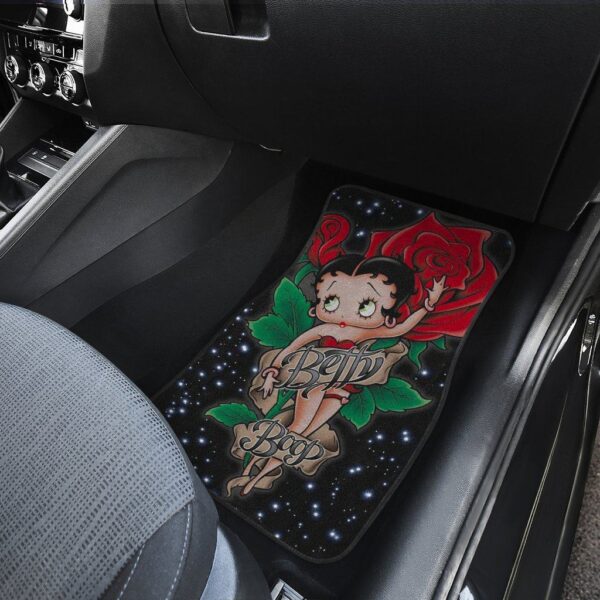 betty boop car floor mats betty boop car floor mats rose galaxy cartoon fan gift coklo