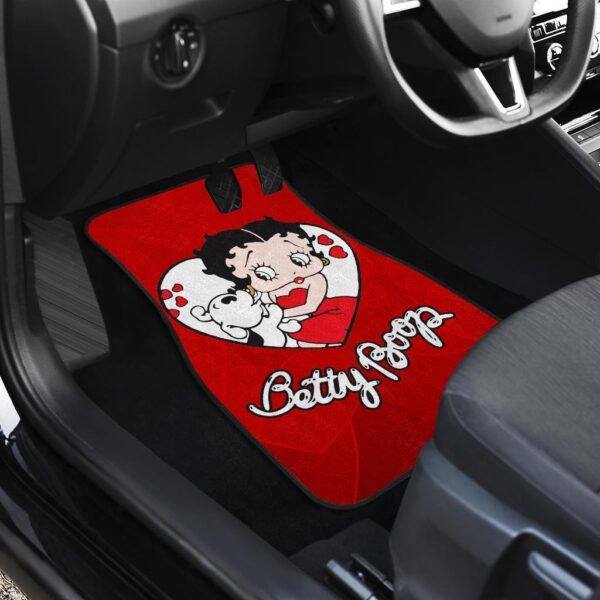 betty boop car floor mats betty boop dog cute car floor mats cartoon fan gift djwue