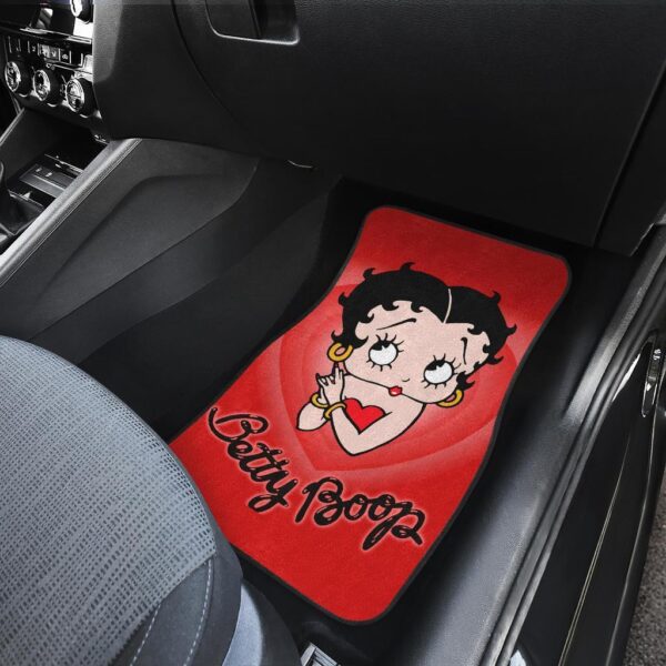 betty boop car floor mats betty boop heart art car floor mats cartoon fan gift 3bsl9