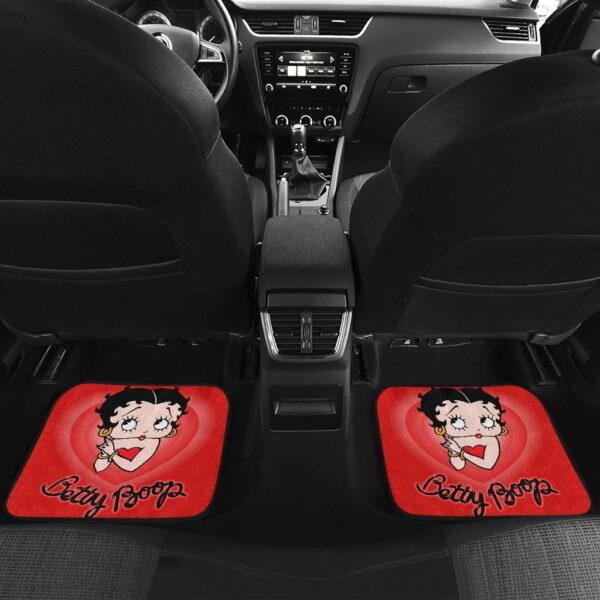 betty boop car floor mats betty boop heart art car floor mats cartoon fan gift qoigr