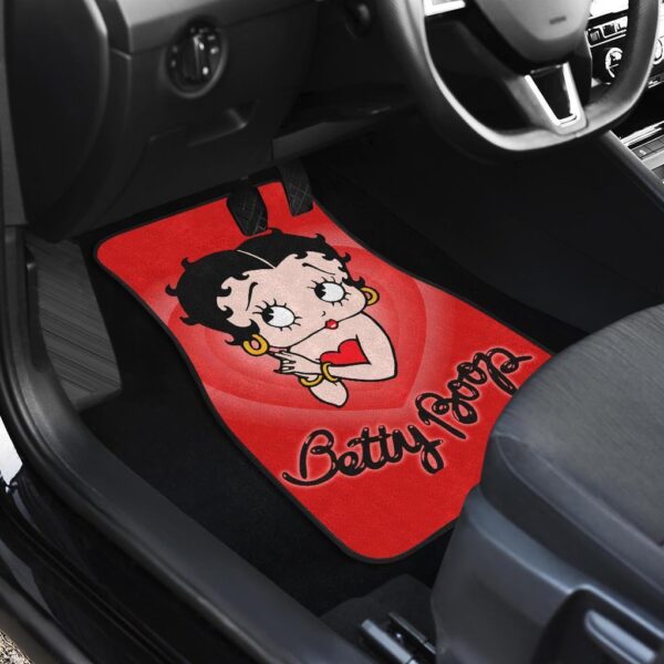 betty boop car floor mats betty boop heart art car floor mats cartoon fan gift sfeqz