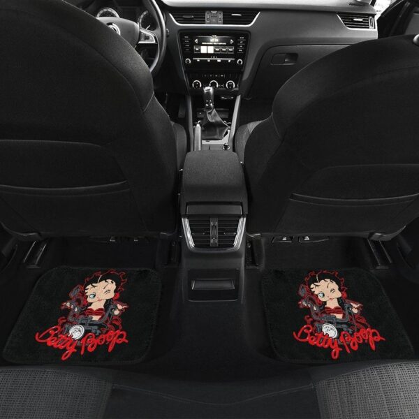 betty boop car floor mats betty boop ride motorbike cartoon car floor mats 4gdqh