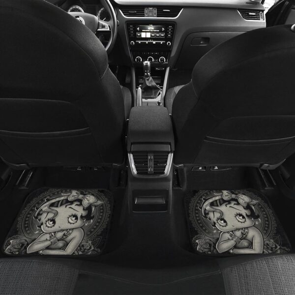 betty boop car floor mats betty boop tattoo art car floor mats cartoon fan gift ockch