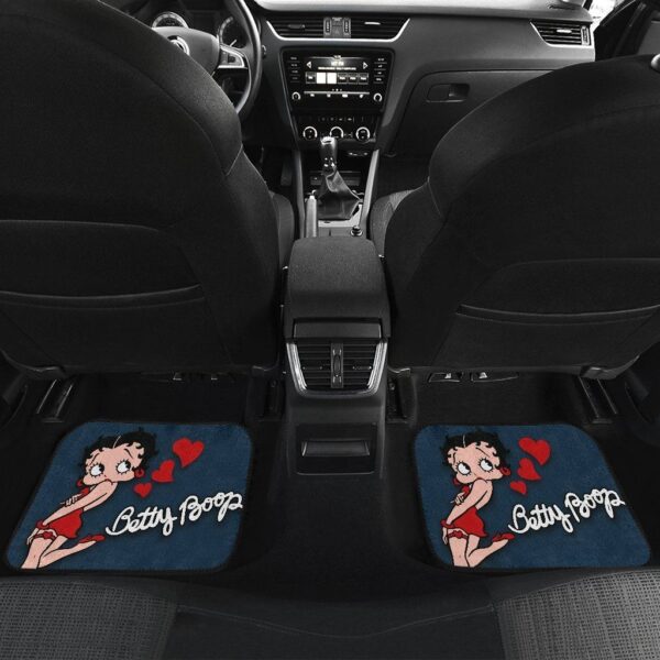 betty boop car floor mats cartoon fan gift betty boop hearts car floor mats uzkap