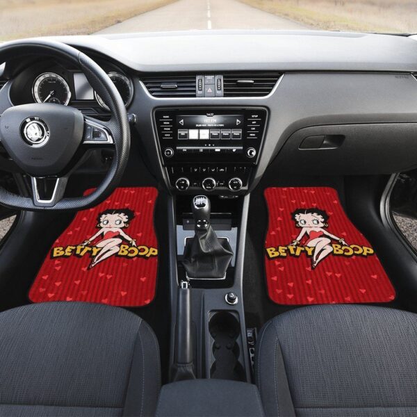 betty boop car floor mats cartoon pretty betty boop car floor mats fan gift yomnb