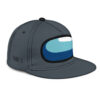 black grey color snapback hat crewmate among us jmptb