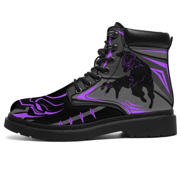 black panther all season boots casual shoes vegan leather custom boot shoes tb120 lyjd1