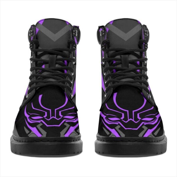 black panther all season boots casual shoes vegan leather custom boot shoes tb120 pubal