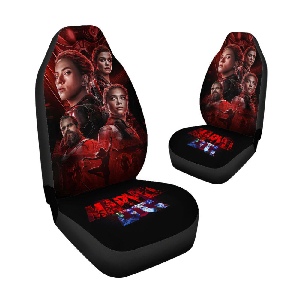 Black Widow Car Seat Covers | MV Car Accessories BWCS03