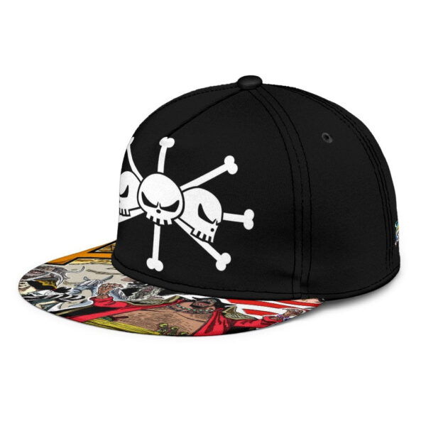 blackbeard pirates snapback hat one piece anime fan gift dhark