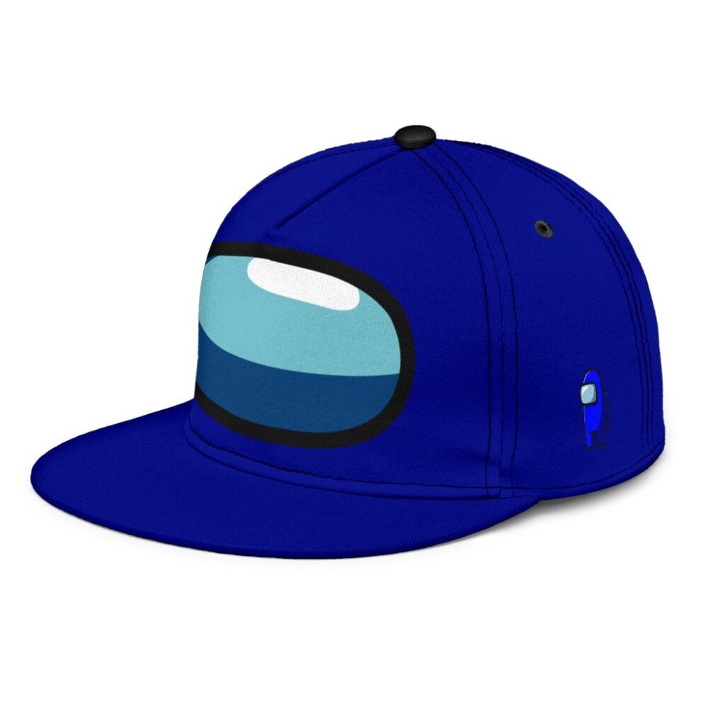 Blue Crewmate Snapback Hat Among Us Gift idea