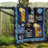 blue moon quilt blanket funny gift for beer lover baqbv