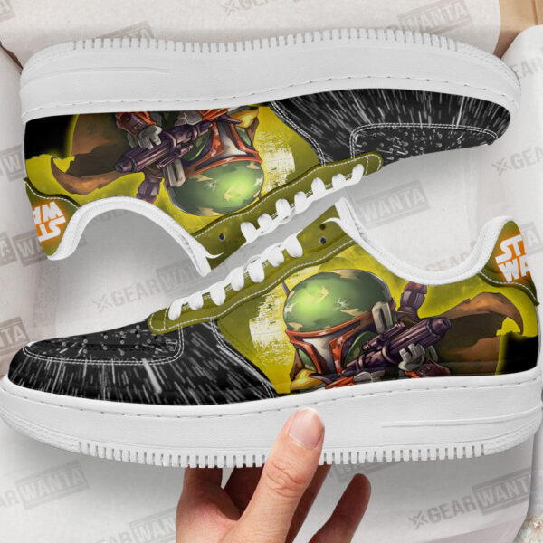 boba fett sneakers custom star wars shoes khfpg