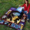 bud light quilt blanket beer lover funny gift idea ianlt