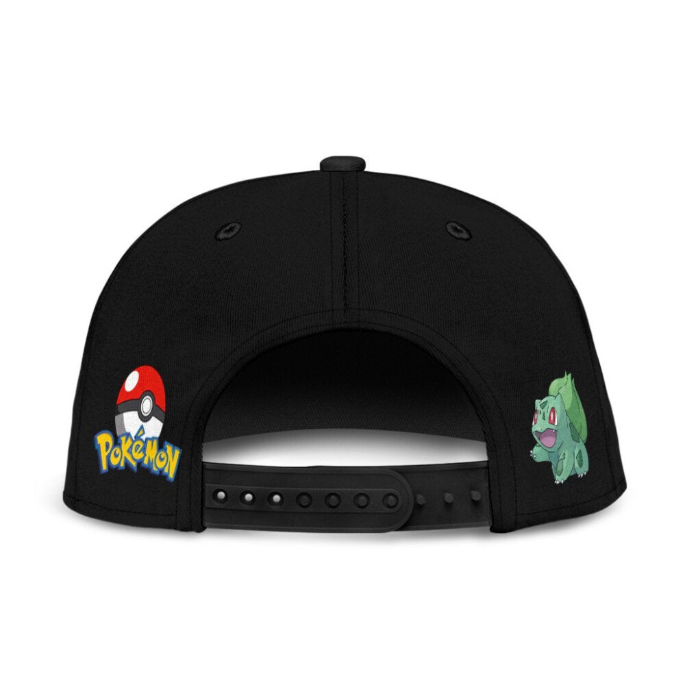 Bulbasaur Snapback Hat Anime Fan Gift Idea