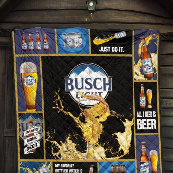 busch light quilt blanket beer lover funny gift y0rqf