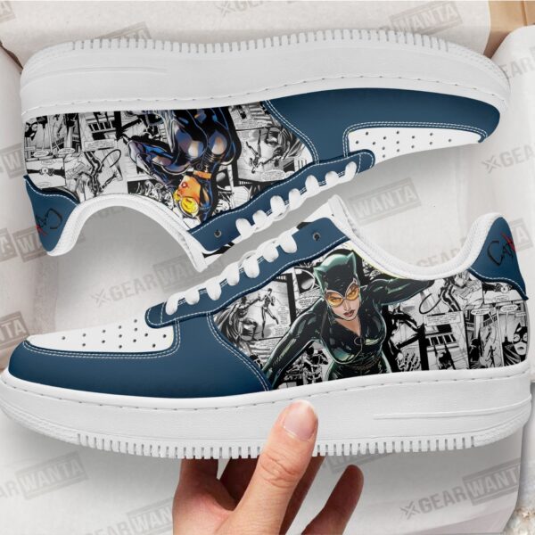 catwoman sneakers custom comic shoes igjol